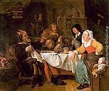 Gabriel Metsu Twelfth Night painting